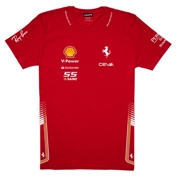 Camiseta Formula 1 Ferrari Sainz 2024